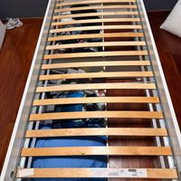 Letto singolo completo – struttura+rete+materasso