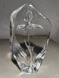 Mats Jonasson scultura in cristallo collezione