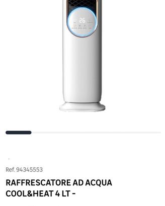 Raffrescatore ad acqua 4l