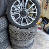 Cerchi 500L + gomme 225/45R17