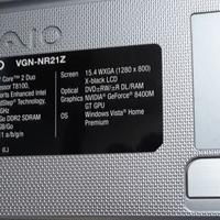 Sony Vaio vgn-nr21z Cover Superiore