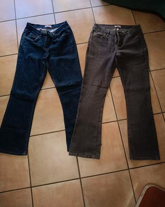 due jeans taglia 46 italiana 