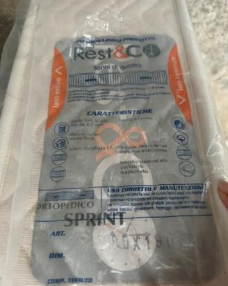 Materasso ortopedico 80X180