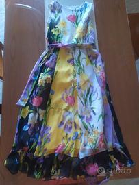 Vestito floreale ELSY da ragazzina