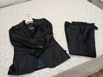 completo matrimonio uomo elegante taglia 46