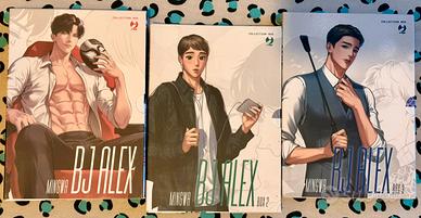 Bj Alex vol. 1/2/3 + cartoline