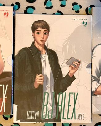 Bj Alex vol. 1/2/3 + cartoline