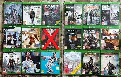 Xbox ONE vari giochi ORIGINALI ed accessori