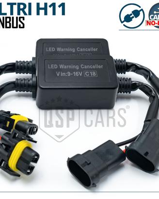 RESISTENZE CANbus H11 per Lampade Led SPEGNI SPIA