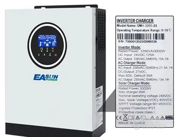 inverter ibrido 3.2kw 24 volt