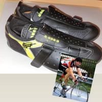 SCARPE CICLISMO DIADORA  Tg.40  '88 SIGNED BUGNO