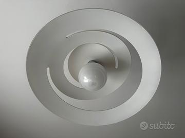 Lampade a sospensione in vetro - design a spirale