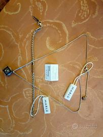 bracciale e collana rosa dei venti Marlù d'argento