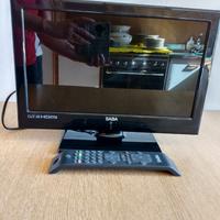 Tv Monitor Saba piccole dimensioni con telecomando