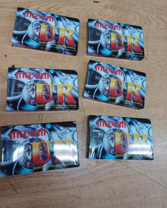Maxell Audiocassetta 90 Minuti 6 Pz Nuove POSITION