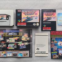 F-ZERO NINTENDO SNES COMPLETO GIG SUPER NINTENDO