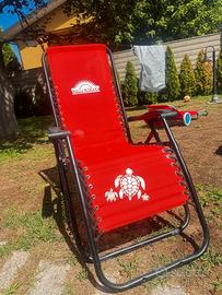 Sdraio relax reclinabile Grand Soleil "Zero Gravit