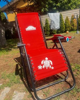 Sdraio relax reclinabile Grand Soleil "Zero Gravit