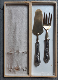 posate argentate con punzonatura 800