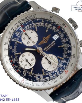 BREITLING Old Navitimer A13022 Blue Automatic 1995