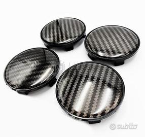 Tappi Coprimozzo per Cerchi BMW Fibra di CARBONIO