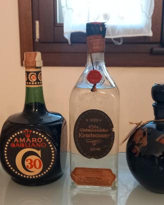bottiglie collezione