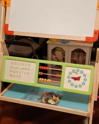 Lavagna per bambini  in Legno doppia faccia