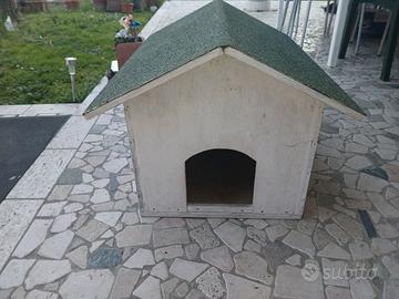 casetta in legno per cane di piccola taglia