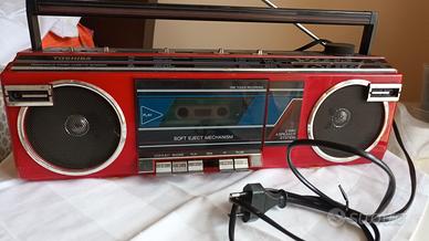Radio Vintage Toshiba RT-8016 Rosso - Anni 80