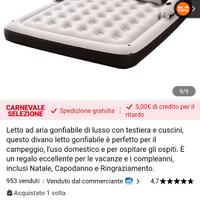 letto gonfiabile king size