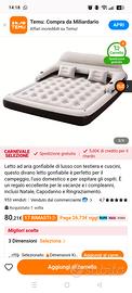 letto gonfiabile king size