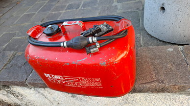 Serbatoio acciaio barca