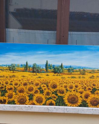 QUADRO SU PANNELLO DI LEGNO