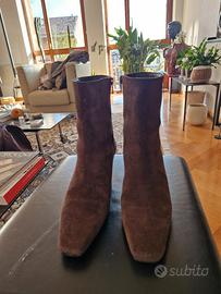 stivaletti camoscio