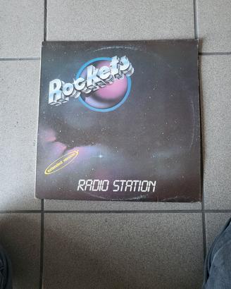 Disco in vinile singolo Rockets  - Radio Station- 