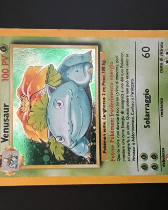 Carta Pokemon Venusaur Holo – Set Base (Liv. 67)