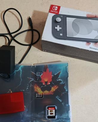 Nintendo Switch Lite+SuperMario 3d World+Accessori
