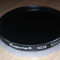 FILTRO PER FOTOCAMERA REPORTER ND8 52 mm