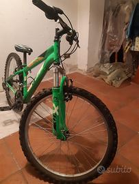 Mountain Bike ammortizzata 24 bambino