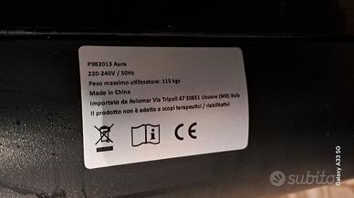 Tapis roulant camminatore elettrico Aura P982013