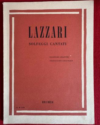 Lazzari Solfeggi cantati