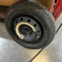 Ruotino di scorta compatibile con fiat 4 fori