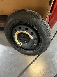 Ruotino di scorta compatibile con fiat 4 fori