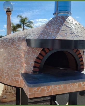 Forno per Pizza Marrone Diam. cm. 120