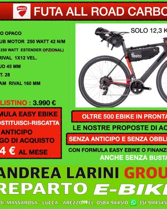 Ebike Ducati Gravel Futa All Road Carbon