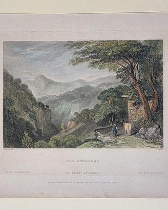 Acquaforte su rame  META' '800 William Brockedon -