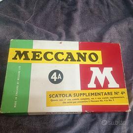 meccano vintage - scatola supplementare 4A (Anni '