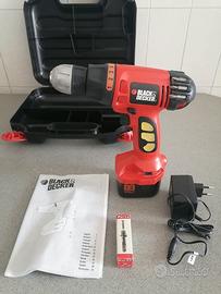 Trapano avvitatore Black & Decker KC12GT batteria