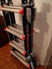 scala retrattile  4 +4 (8+8) scalini svelt 150 kg