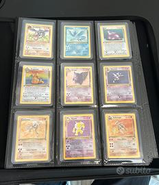 Pokemon Set Fossil completo prima edizione